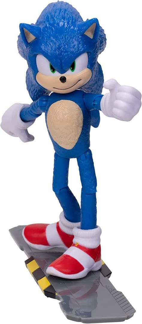 Sonic The Hedgehog Sonic 2 Movie 4 Action Figure 2 Pack Sonic