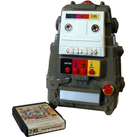 Prop Hire 2 Xl Educational Robot With 8 Track Tape Seventies