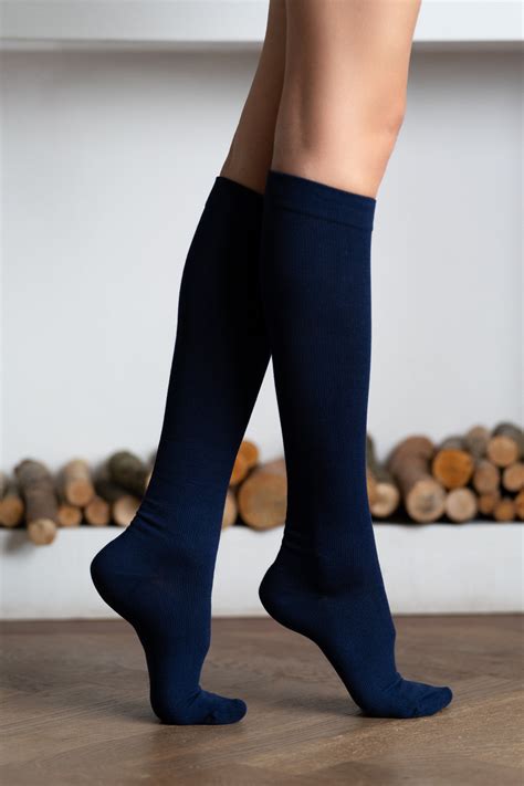 Luxury Compression Socks - Navy Blue | Masters of Mayfair | Reviews on Judge.me