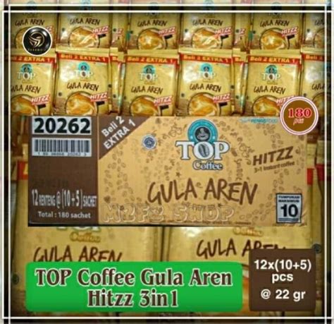 Jual Top Kopi Gula Aren Gr Dus Isi Renceng Di Lapak C W S