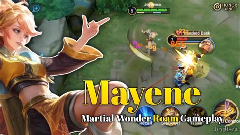 New Hero Mayene Roam Insane Kick Set Martial Wonder Gameplay