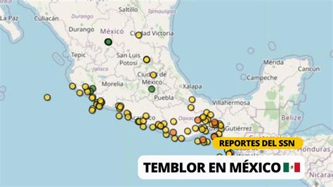 Sismo En M Xico Hoy De Abril Magnitud Y Epicentro Del Ltimo