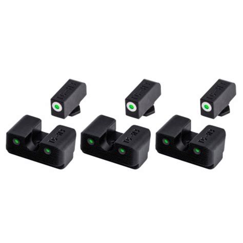 Truglo Tritium Pro Glow In The Dark Night Sights For Glock Pistols 3