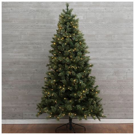 Sierra Cashmere Pine Pre Lit Christmas Tree 7 5 Ft Hobby Lobby