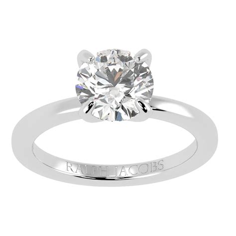 White Gold Engagement Rings Collection | Natural & Lab-Grown Diamonds
