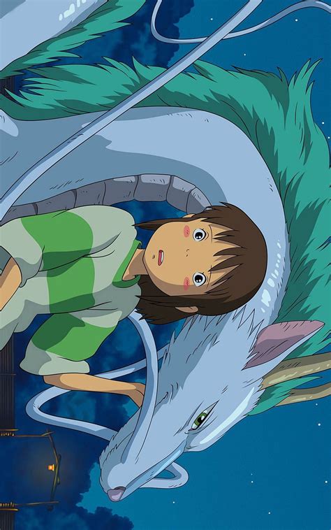 Spirited Away Wallpaper Haku And Chihiro