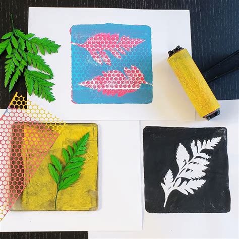 [Virtual] Nature Gel Printing Class – Assembly Create