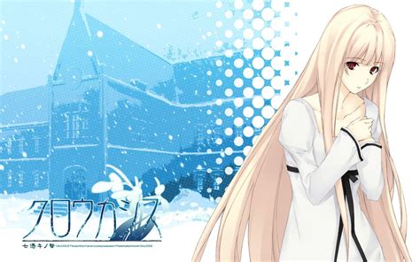 Female Anime Character In White Long Sleeve Dress Hd Wallpaper