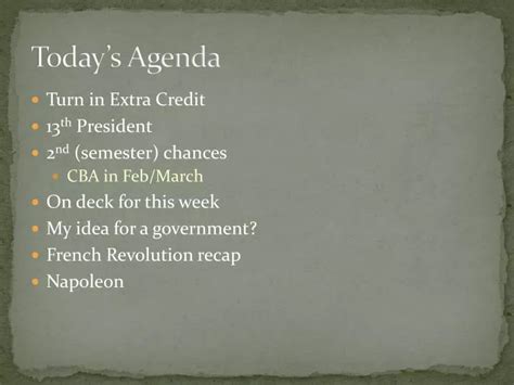 Ppt Todays Agenda Powerpoint Presentation Free Download Id6587304