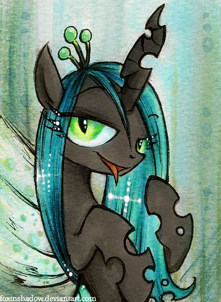 21320 Safe Artist Foxinshadow Queen Chrysalis Changeling