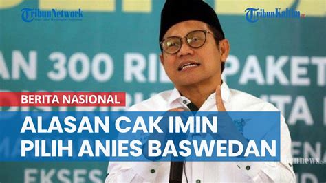 Php Cawapres Dan Disepelekan Ubah Nama Koalisi Jadi Alasan Cak Imin