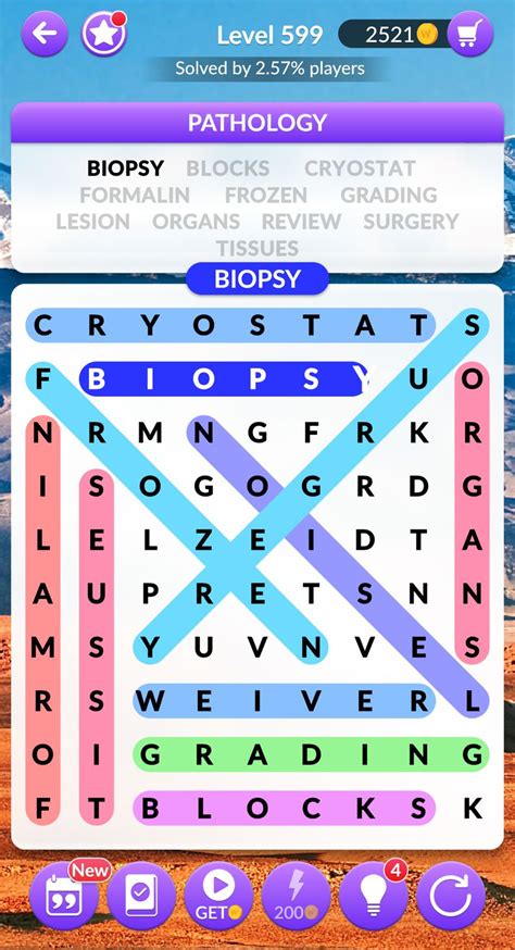 Word Search Explorer Level Pathology Answers Qunb