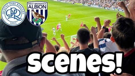 QPR VS WEST BROM SCENES AS JOSH MAJA SCORES A HATRICK ON THE OPENING