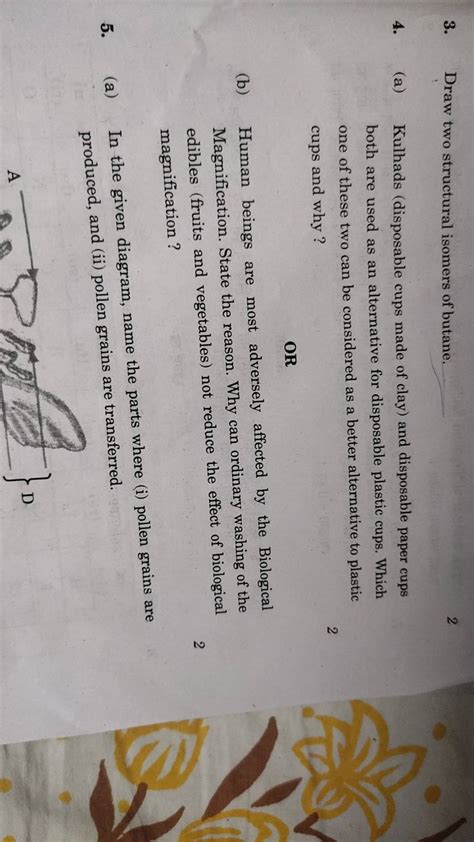 3 Draw Two Structural Isomers Of Butane24 A Kulhads Disposable Cu