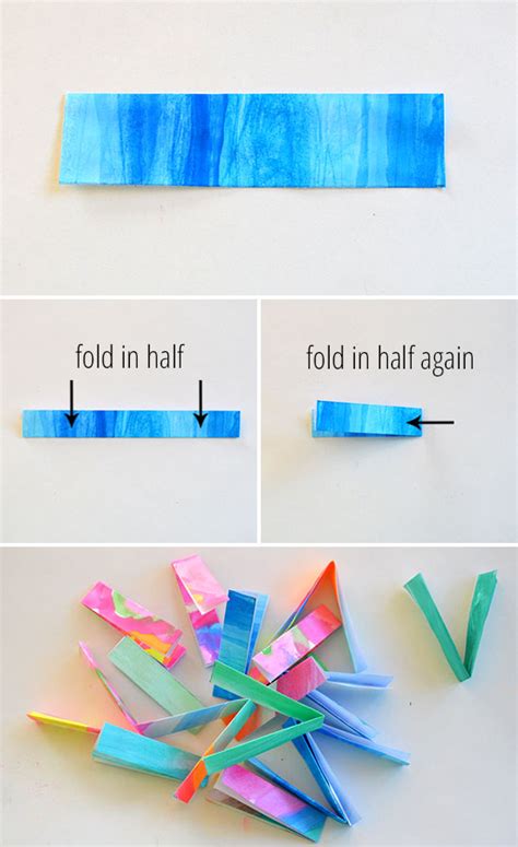 How to Make Folded Paper Bracelets - Picklebums