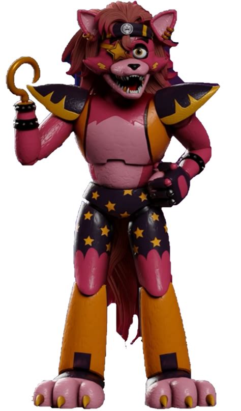 Fnaf Security Breach Glamrock Foxy Full Body By Mauricio2006 On