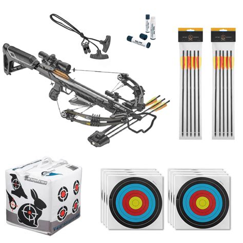 EK Archery HEX 400 Compound Crossbow Bundle - 210lbs