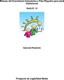 Retraso del Crecimiento Intrauterino o Feto Pequeño para edad