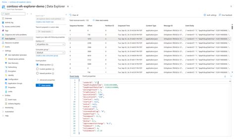 Announcing The General Availability Of Event Hubs Data Explorer Microsoft Community Hub