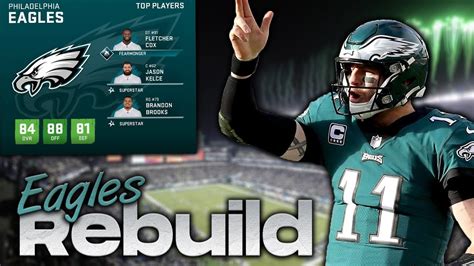 The Rebuild Begins Madden Philadelphia Eagles Cfm Rebuild Youtube