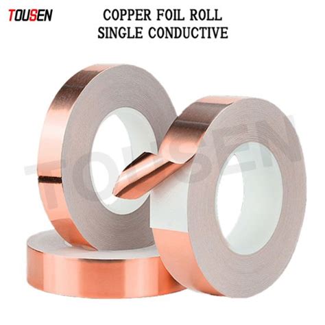 Tousen Copper Foil Copper Foil Tape Roll Copper Tape Manufacturer Die Cutting Wholesale With