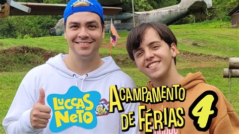 JÁ TEM DATA DE ESTREIA LUCCAS NETO EM ACAMPAMENTO DE FÉRIAS 4 YouTube