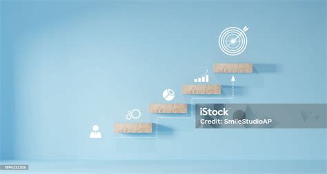성장 또는 증가 디자인 개념 큐브 블록 계단 이동 단계가 대상까지 성장합니다 성공 성취 또는 목표 비즈니스 동기 0명에 대한