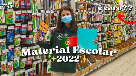 Comprando Material Escolar Em Portugal Vlog Em Portugal Youtube