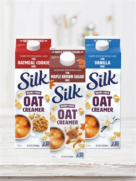 Silk Dairy Free Gluten Free Vanilla Oat Creamer 32 Fl Oz 44 Off