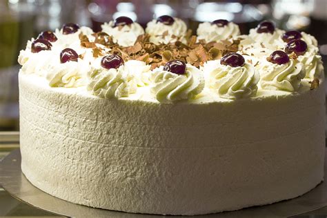 Torta Al Caff Con Panna In Cucina Con Patty