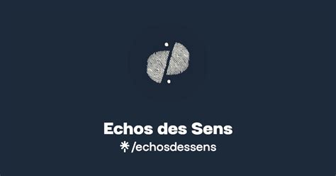 Echos Des Sens Instagram Linktree