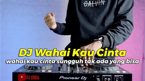 DJ WAHAI KAU CINTA SUNGGUH TAK ADA YANG BISA RADJA JUNGLE DUTCH FULL