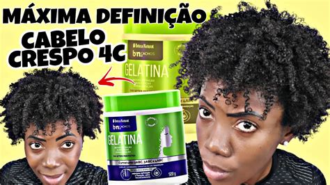 Como Definir Cabelo Crespo A Gelatina M Xima Defini O Do Beleza