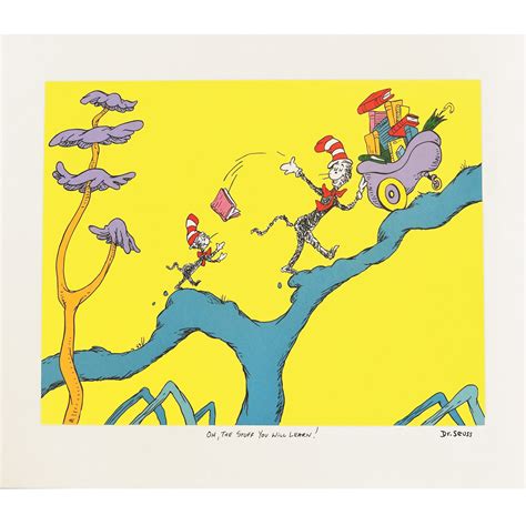 Oh The Stuff You Will Learn — The Art Of Dr Seuss Collection