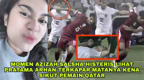 VIDEO BARU KELUAR MOMEN AZIZAH SALSHA HISTERIS LIHAT PRATAMA ARHAN