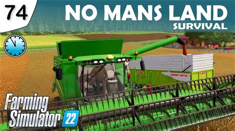 Harvest Is So Busy This Year Day 95 No Mans Land Survival Farming Simulator 22 Fs22