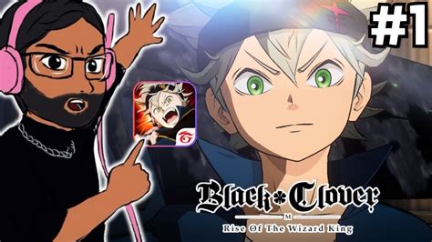 Novo Jogo De Black Clover Jogando Black Clover Rise Of The Wizard