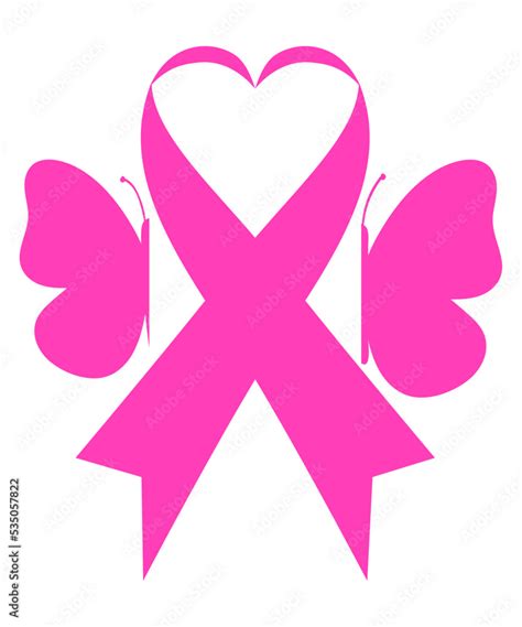 Breast Cancer Awareness Ribbon Awareness Ribbon Svg Ribbon Vector