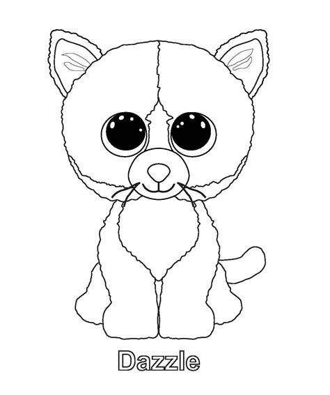 Beanie Boo Turtle Coloring Pages | Exeranmat Coloring