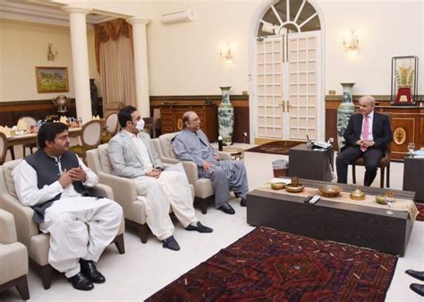 Pm Shehbaz Asks Zardari To Convince Allies