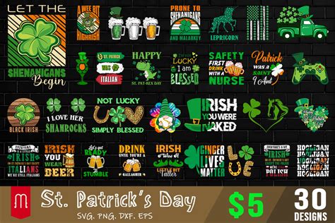 St Patricks Day Bundle Bundle · Creative Fabrica