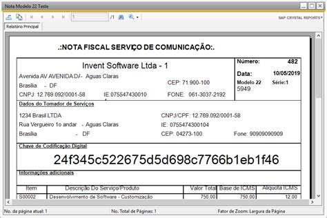 Total Imagem Nota Fiscal Modelo Br Thptnganamst Edu Vn