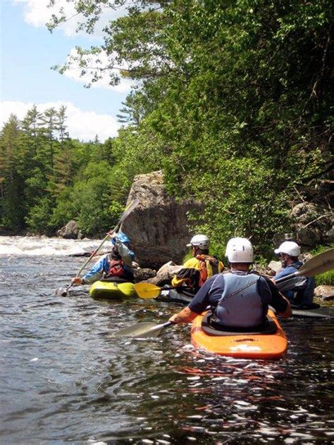 Beginner Whitewater Kayaking Lessons Three Day Clinics Maine Kayak