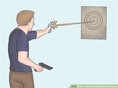 How To Dual Wield Pistols Handguns 6 Steps With Pictures