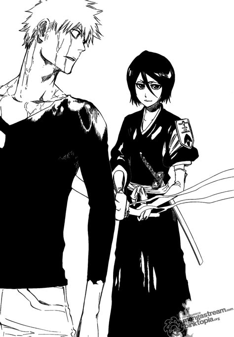 Bleach Rukia And Ichigo Manga