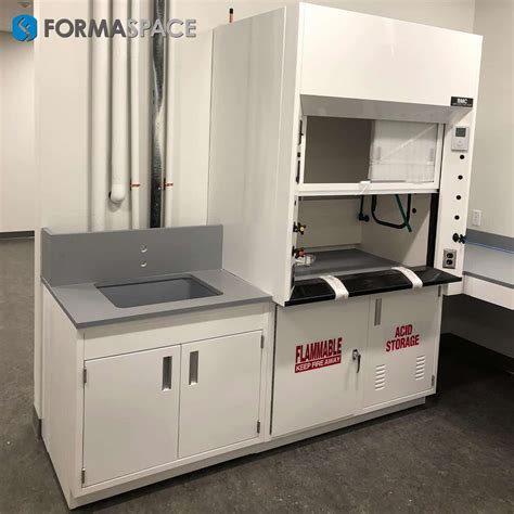 Fume Hood Acid Storage Casework Combo Formaspace