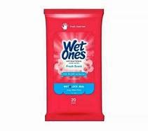 Wet Ones Antibacterial Hand Wipes Fresh Scent 20 Ct 2 PACK