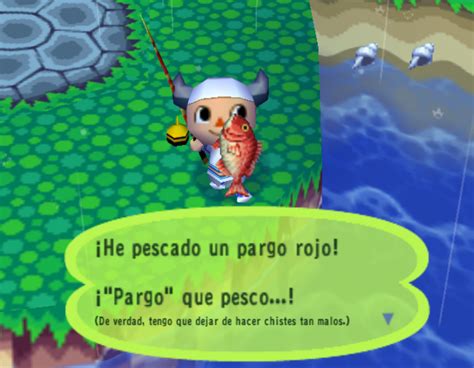 Pargo Rojo Animal Crossing Enciclopedia Fandom