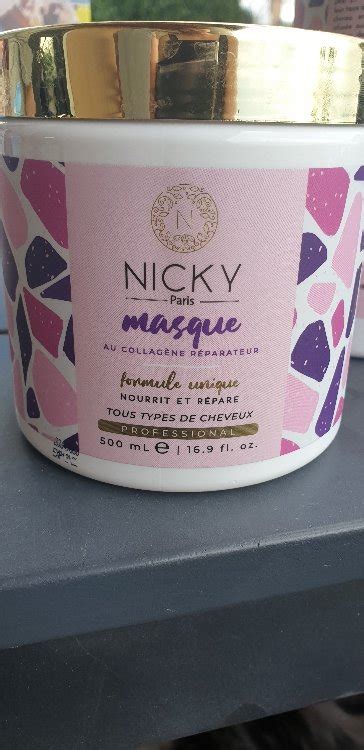 Nicky Paris Masque au Collagène Réparateur Tous Types de Cheveux