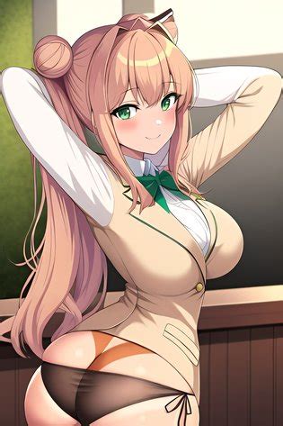 Monika Luscious Hentai Manga Porn